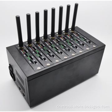 Etross-8132 8 Ports 32 SIM Cards GSM Fixed Wireless Terminal/GSM Gateway with IMEI Changeable and 32 Sims Rotation